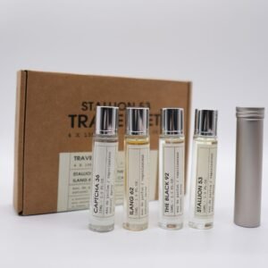 Emper Travel Set 4 piezas U EDP 1.0oz (Captcha 36, número 62, The Black 92, Stallion 53)